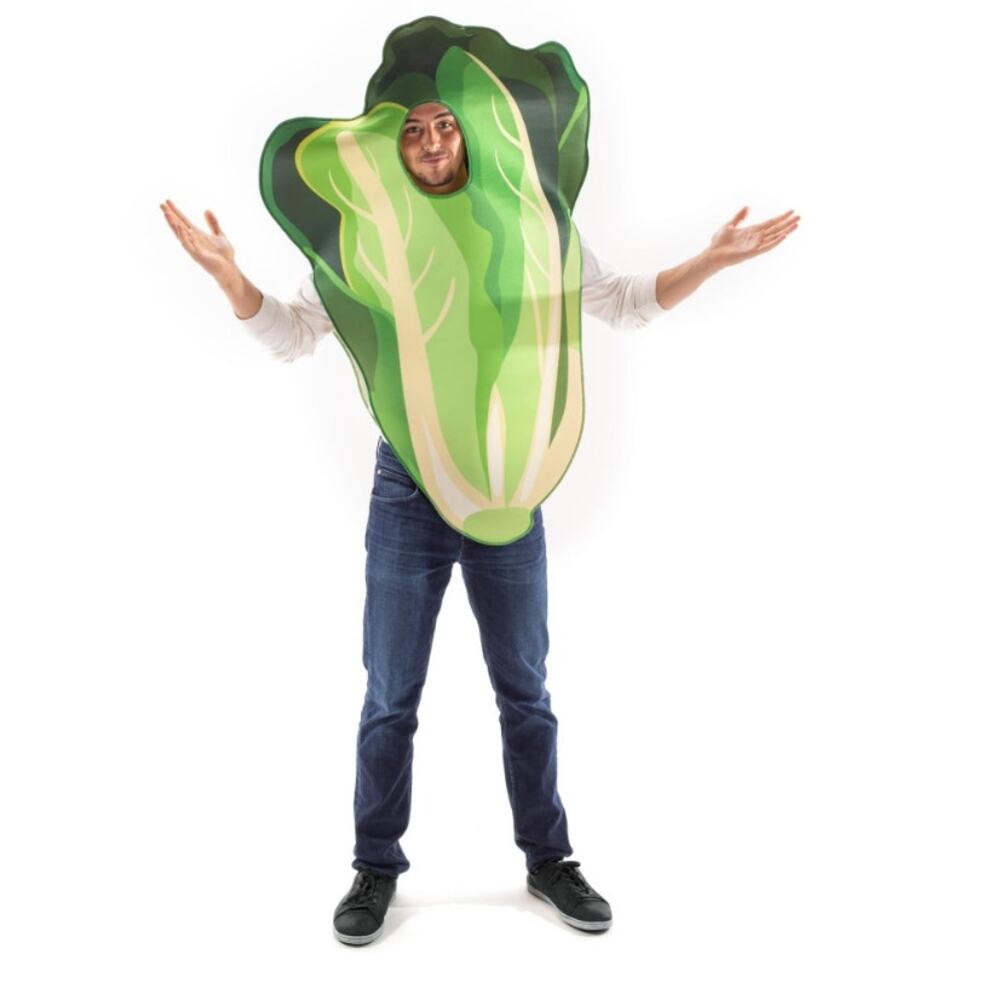 Brand New Hauntlook Adult One Size Romaine Lettuce Halloween Costume Dress Up